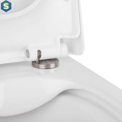 Унітаз підвісний Qtap Tern безобідковий з сідінням Soft-close QT1733052ERW, Білий