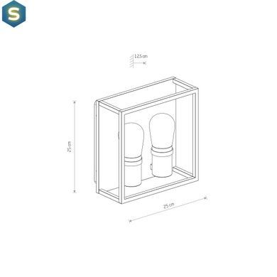 Вуличний світильник Nowodvorski 10503 Margot E14 2x60W IP54 Gr