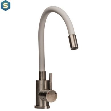 Змішувач для кухні Globus Lux Alpen SUS-203SW, Білий