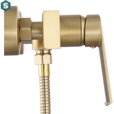 Змішувач для душу Rea Hass brushed gold REA-B6403, Золотий