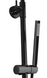 Душова система Rea Lungo black glossy з термостатом та виливом REA-P8763, Черный матовый