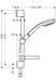 Душевой гарнитур Hansgrohe Croma 100 1jet 27717000