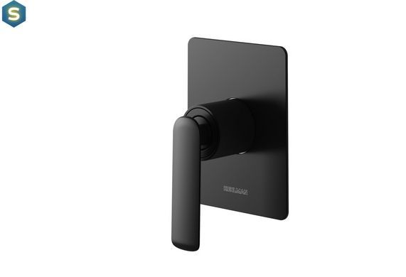 Душова система Kohlman Experience 25 black + BOX прихованого монтажу QW220EBQ25, Черный матовый