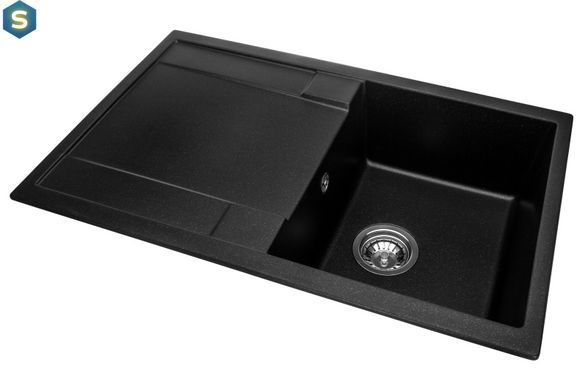 Кухонна мийка Granado Vigo black shine 1401