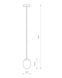 Светильник Nowodvorski 8124 Ice egg G9 1x25W IP44 Bl