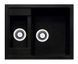 Кухонная мойка Adamant Duplex 610x495x200 антрацит 491223, Антрацит