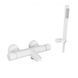 Термостат для ванни Paffoni Light white matt LIQ023BO, Белый матовый