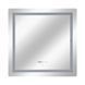 Зеркало Qtap Mideya 800x800 с LED-подсветкой Touch, с антизапотеванием, с часами, диммером яркости QT2078NCF8080W