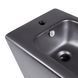 Біде підлогове Qtap Robin 565x360x405 Black matt QT13442141CMB, Черный матовый