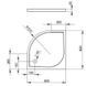 Душевой поддон Radaway Delos A 80x80 SDA0808-01