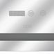 Зеркало Qtap Mideya 800x800 с LED-подсветкой Touch, с антизапотеванием, с часами, диммером яркости QT2078NCF8080W