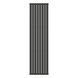 Вертикальний радіатор Navin Ellipse Double 480x1800-8, anticor, чорний муар 10-012033-4880, Черный матовый