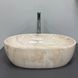 Умывальник VBI Modena S beige stone glossy накладний VBI-012007, Мармур