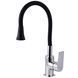 Смеситель для кухни Globus Lux Bonn GLB-0203SA-B01, Черный матовый