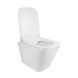 Унітаз підвісний Qtap Tern безобідковий з сідінням Soft-close QT1733052ERW, Білий