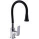 Смеситель для кухни Globus Lux Bonn GLB-0203SA-B01, Черный матовый
