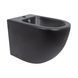 Біде підлогове Qtap Robin 565x360x405 Black matt QT13442141CMB, Черный матовый