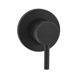 Смеситель для душа Paffoni Light &Oslash;70 мм black matt LIG010NO70, Черный матовый