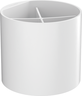 Стакан глубокий Hansgrohe WallStoris 12.6x10.8 см белый матовый 27921700