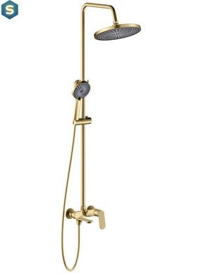 Душова система Rea Marco brushed gold з виливом REA-P8548, Золотий
