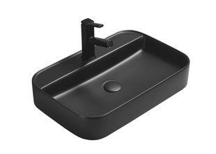 Умивальник Mexen Sofia 60 black matt накладний підвісний MEX-22156085, Черный матовый