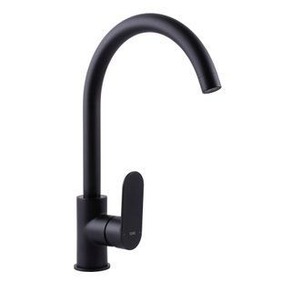 Змішувач для кухні Topaz Barts TB 07403-H36-BL, Черный матовый