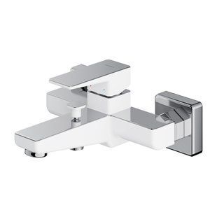 Змішувач для ванни Omnires Parma chrome/white PM7430CRB, Білий