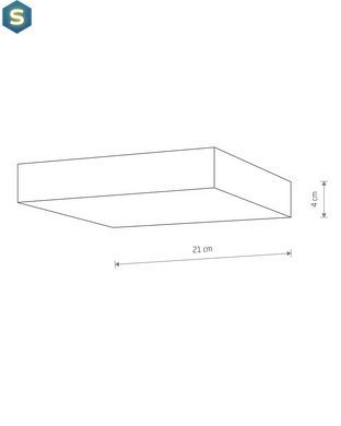 Стельовий світильник Nowodvorski 10431 Lid Square Led 1x35W 4000K 3300Lm IP20 Wh