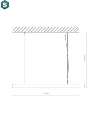 Линейный светильник Nowodvorski 10216 Cl Office Pro LED 40W 4000К 5250Lm IP20 Wh