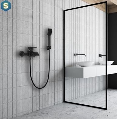 Смеситель для ванны Yoka Talea black настенный BW.TALEA-BLK, Черный матовый