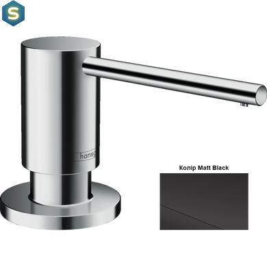 Дозатор кухонний Hansgrohe A41 500 ml врізний Matt Black 40438670