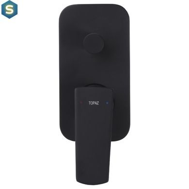 Душевая система скрытого монтажа Topaz Lexi TLG 21205-H57-BL, Черный матовый