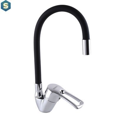 Смеситель для кухни Domino Sirius DSV-203SLR-Black, Черный матовый
