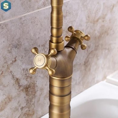 Смеситель для кухни Rea Rustico brushed gold REA-B5521, Золотой