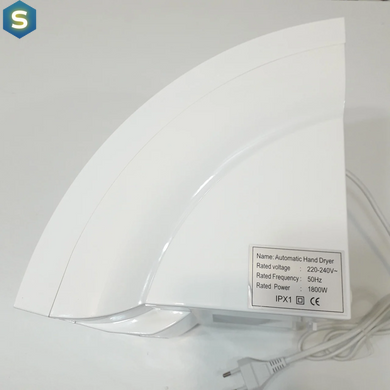 Сушарка для рук Lidz (WHI)-130.01.92 1800 Вт