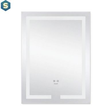 Дзеркало Kroner KRP Spiegel VR1 - 5080 з LED-підсвічуванням та антизапітнінням CV030039, Білий