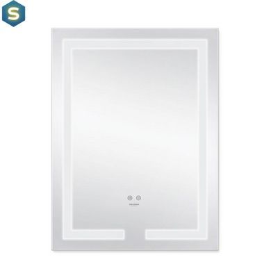 Дзеркало Kroner KRP Spiegel VR1 - 5080 з LED-підсвічуванням та антизапітнінням CV030039, Білий