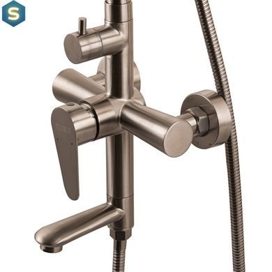 Душевая система Globus Lux Main SM-SH-02, Зеленый матовый