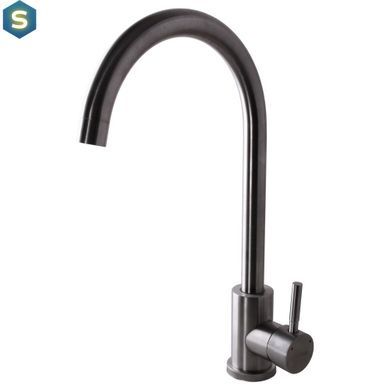 Смеситель для кухни EcoMix SBT3-203S, Хром матовый