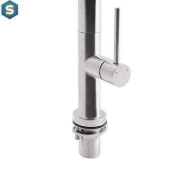 Змішувач для кухні Qtap Zdenek QTZDN9032103FC Brushed Nickel PVD, Зелений матовий