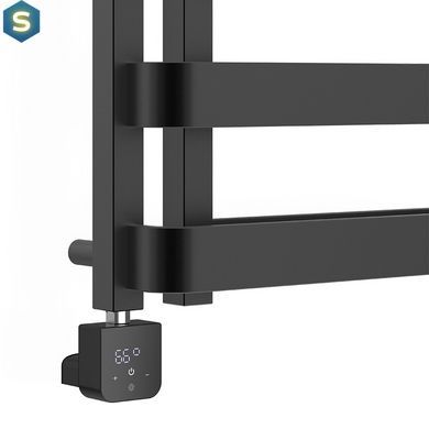 ТЕН для рушникосушки OnlyHeat Onyx Black Pro 0,6 кВт (прихований монтаж), Чорний/золото