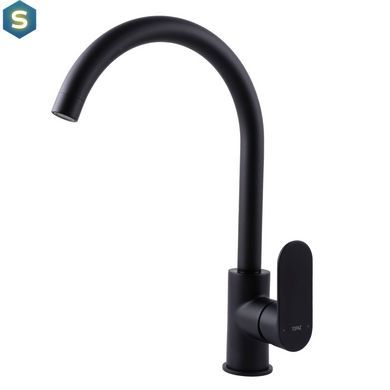 Змішувач для кухні Topaz Barts TB 07403-H36-BL, Черный матовый