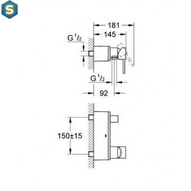 Смеситель для душа Grohe Allure 32846000