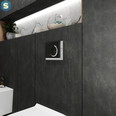 Клавіша змиву Koller Pool Kvadro Arc хром KP-223-002, Хром
