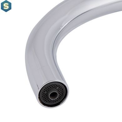 Смеситель для кухни Qtap Grand с подключением для питьевой воды QTGRA362CRW45668 Chrome/White, Белый