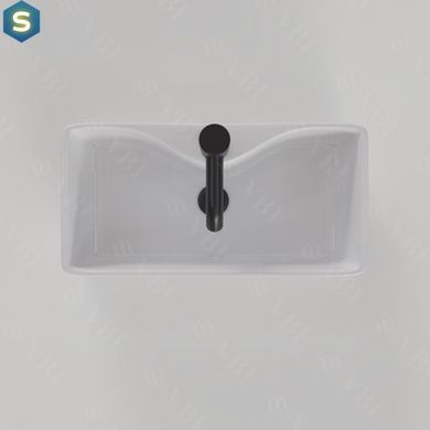 Умивальник (раковина) VBI FORLI M WHITE накладний, Білий