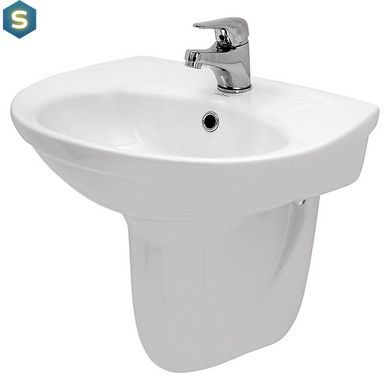 Умывальник Cersanit Eko new 50 см с переливом, Белый
