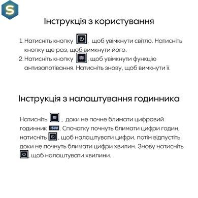 Зеркало Qtap Mideya 1000х700 с LED-подсветкой Touch, с антизапотеванием, с часами, диммером яркости QT2078NCF10070W