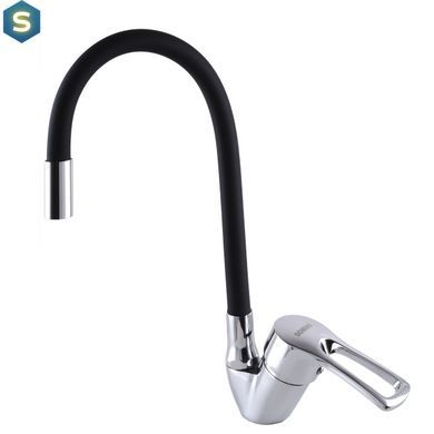 Смеситель для кухни Domino Sirius DSV-203SLR-Black, Черный матовый