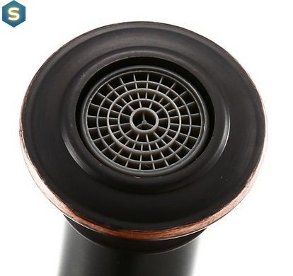 Смеситель для умывальника Rea Vintage Old black черный высокий REA-B0227, Черный/золото